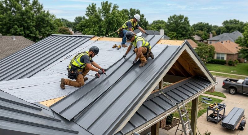 Aluminum Roof Installation in Acton, ME