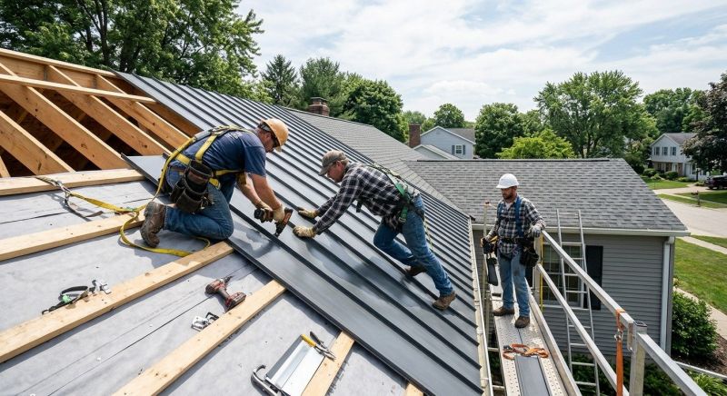 Aluminum Roof Installation in Canterbury, NH