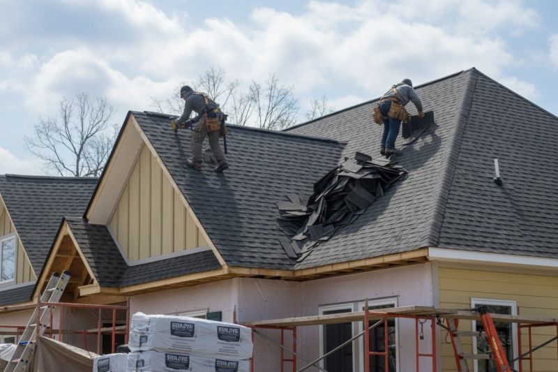 Asphalt Roof Replacement in Center Barnstead, NH
