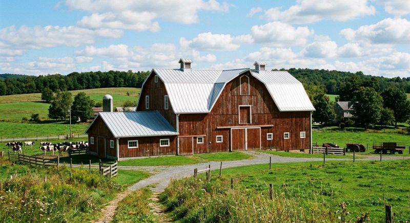 Barn Roof Replacement in Center Ossipee, NH