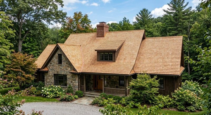 Cedar Roof Construction in Moultonborough, NH
