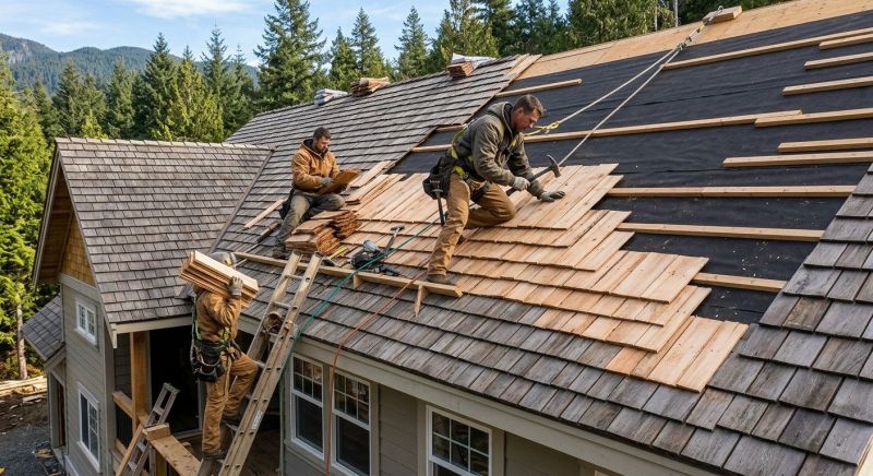 Cedar Roof Installation in Center Barnstead, NH