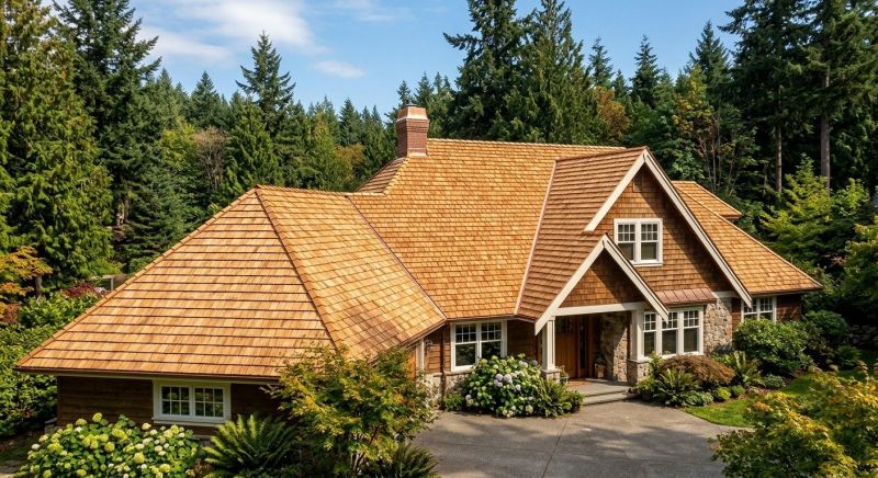 Cedar Roof Installation in Center Ossipee, NH