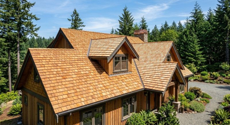 Cedar Roof Installation in East Wakefield, NH