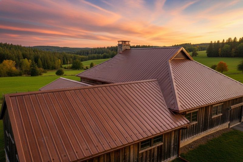 Copper Roof Replacement in Moultonborough, NH
