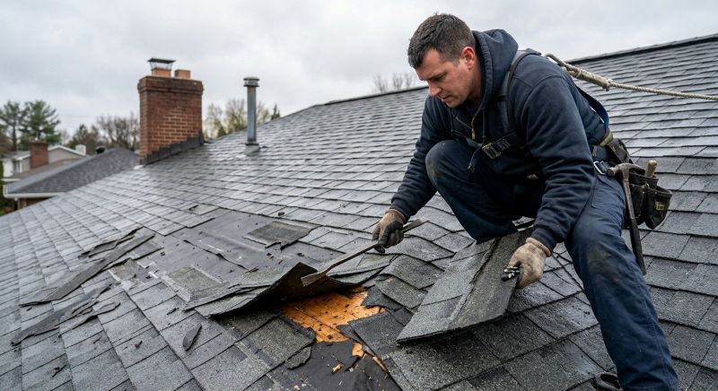 Damaged Roof Replacement in Plymouth, NH
