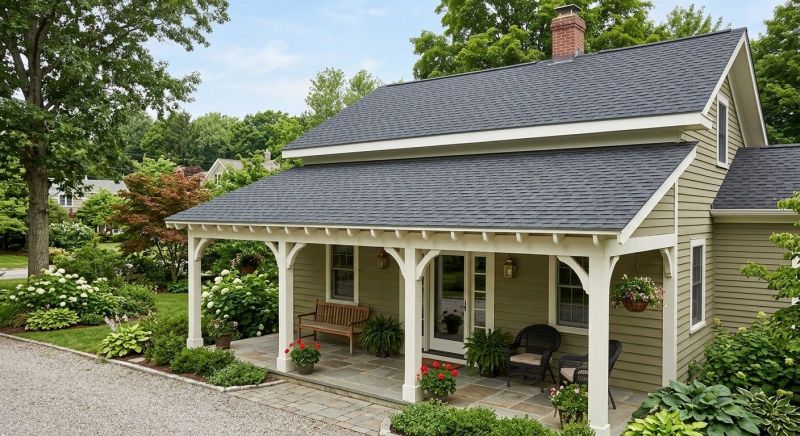 Deck Roof Construction in Moultonborough, NH