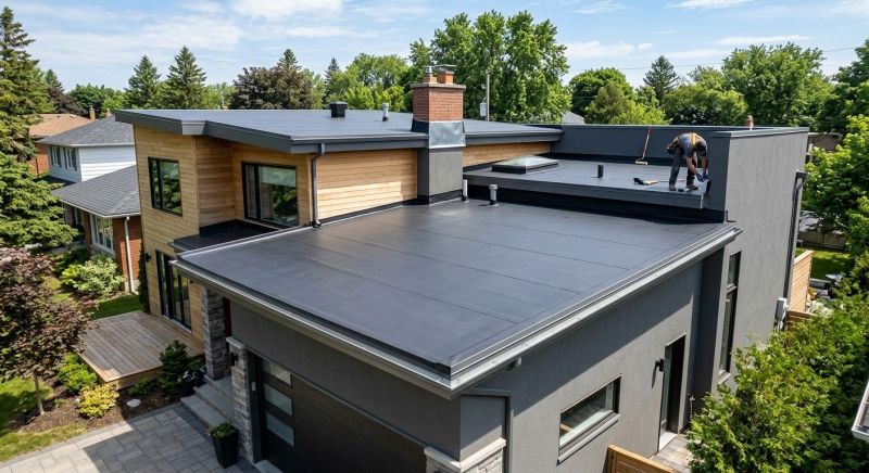 Epdm Roof Installation in Ossipee, NH