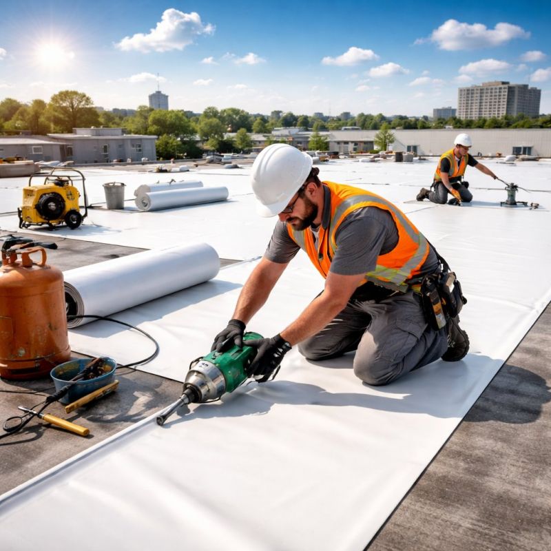 Epdm Roof Installation in Wolfeboro, NH