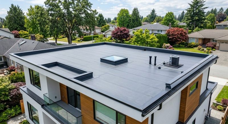 Flat Roof Installation in Carroll County, NH