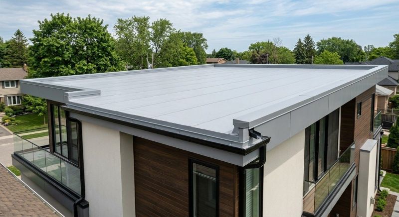 Flat Roof Replacement in Acton, ME