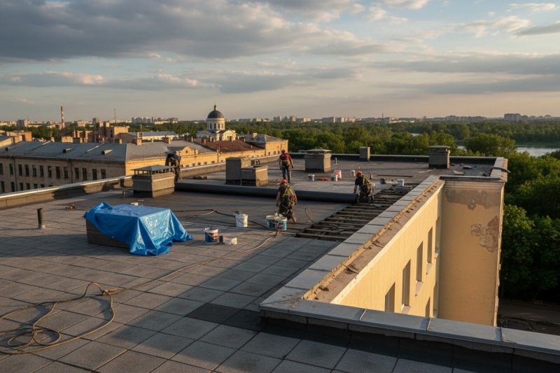 Flat Roof Replacement in Ossipee, NH