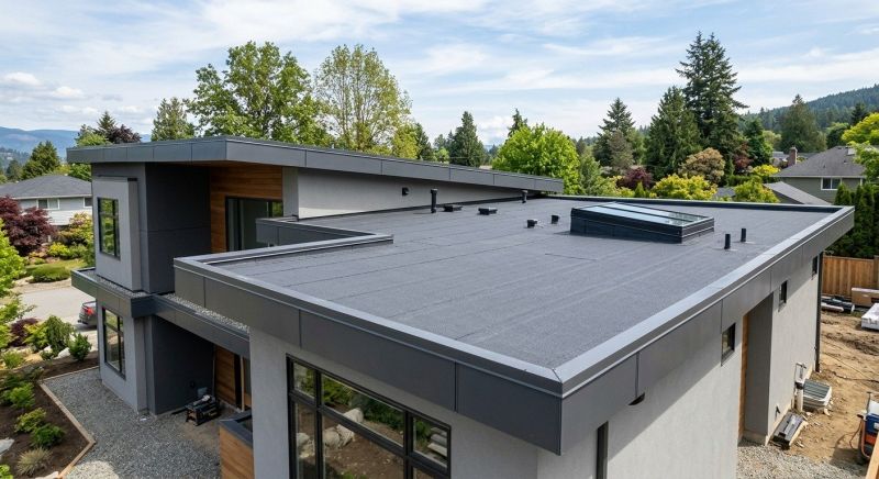 Flat Roof Replacement in Plymouth, NH