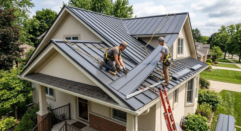 Metal Roof Installation in Laconia, NH
