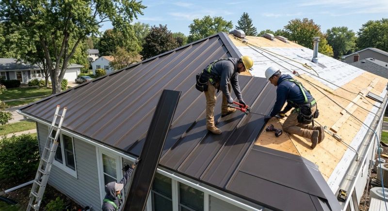 Metal Roof Installation in New Durham, NH