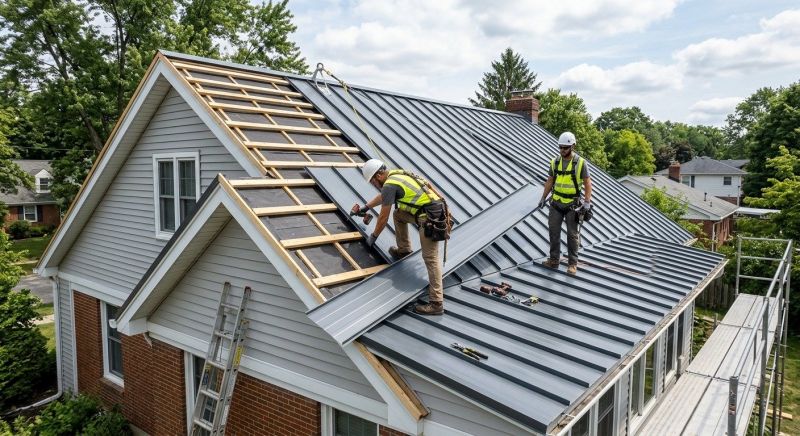 Metal Roof Installation in Tilton, NH