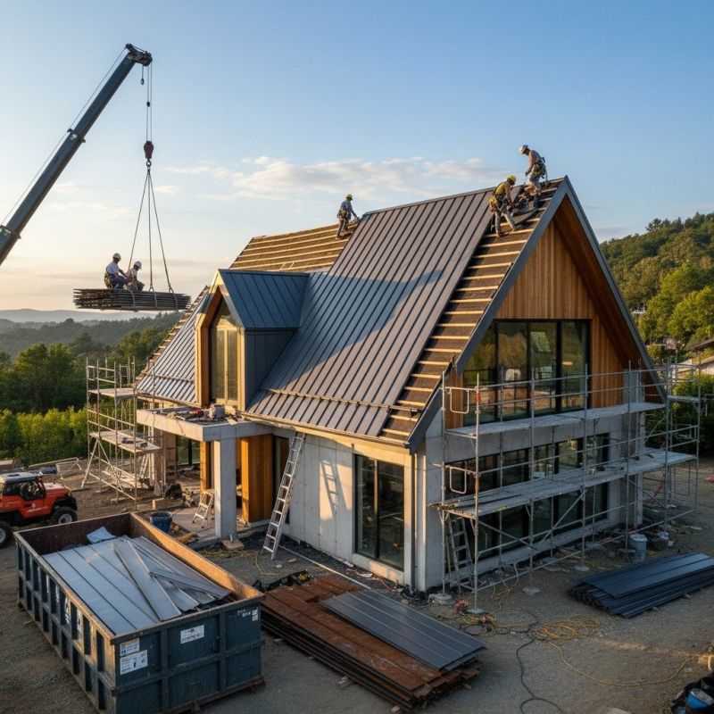 Metal Roof Replacement in Tilton, NH