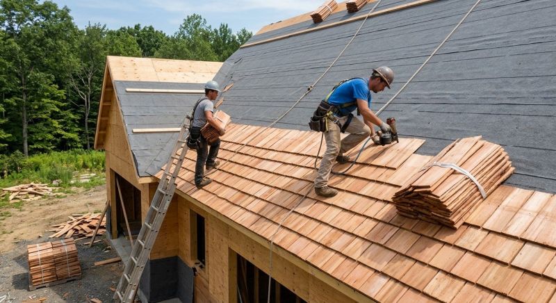 Shake Roof Replacement in Conway, NH