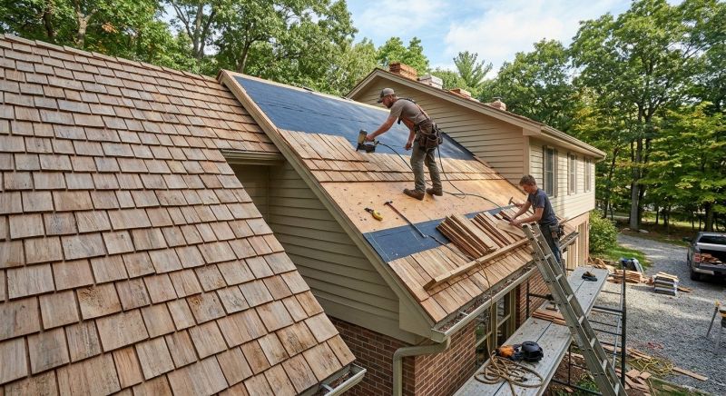 Shake Roof Replacement in Moultonborough, NH
