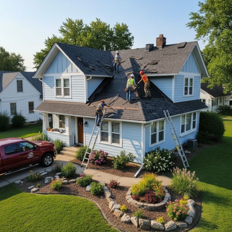 Shingle Roof Replacement in Belmont, NH