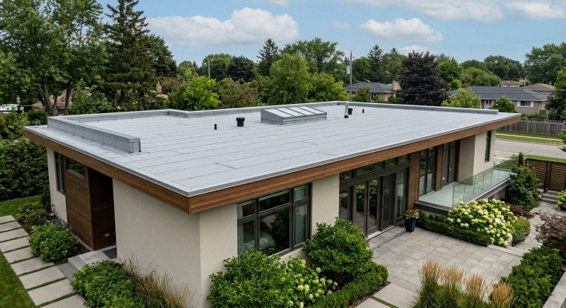 Single Ply Roof Installation in Canterbury, NH