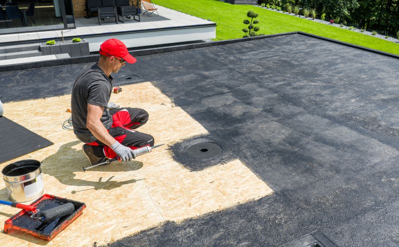 Single Ply Roof Installation in Wolfeboro, NH
