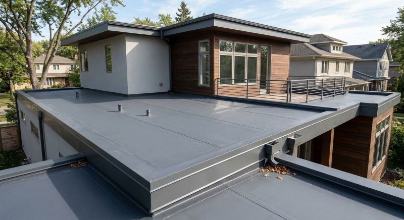 Single Ply Roof Replacement in Conway, NH