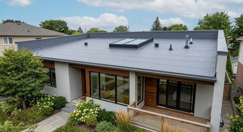 Single Ply Roof Replacement in Tilton, NH