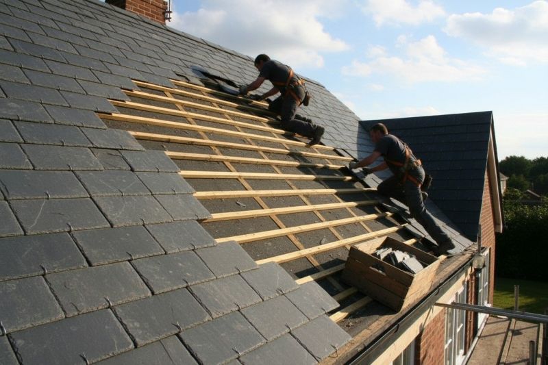 Slate Roof Replacement in Acton, ME