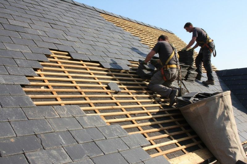 Slate Roof Replacement in Belmont, NH