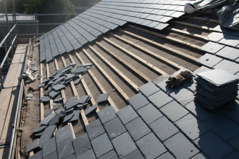 Slate Roof Replacement in Canterbury, NH