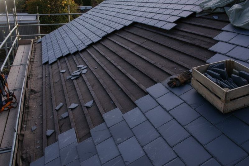 Slate Roof Replacement in Meredith, NH