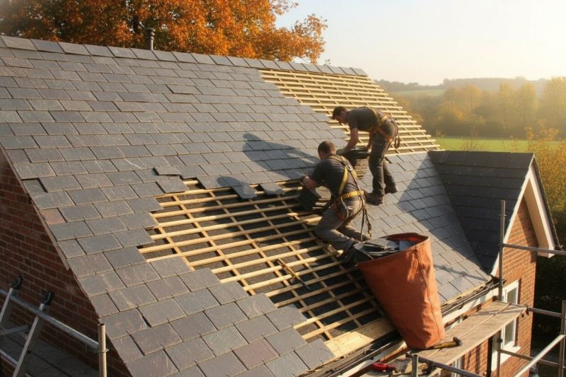 Slate Roof Replacement in Wolfeboro, NH