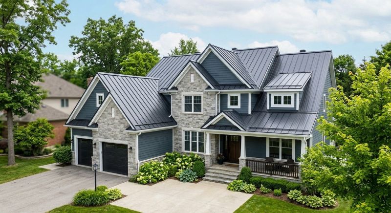 Steel Roof Replacement in East Wakefield, NH