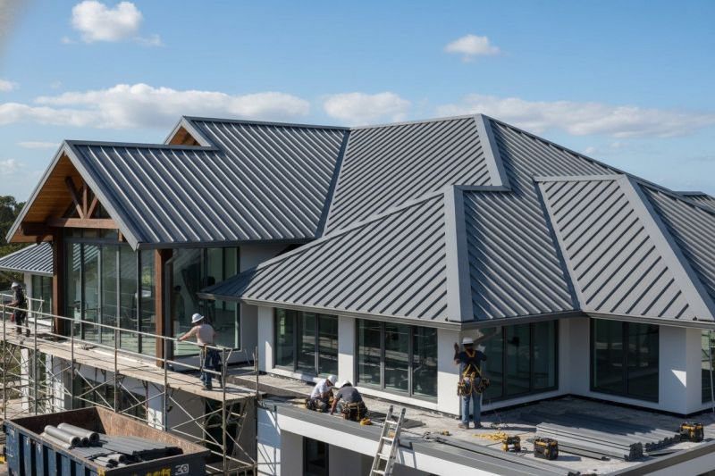 Steel Roof Replacement in Tilton, NH