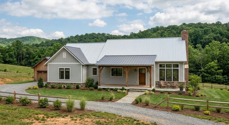 Tin Roof Installation in New Durham, NH