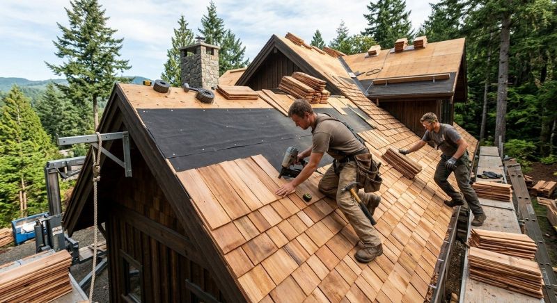 Wood Roofing Installation in Carroll County, NH