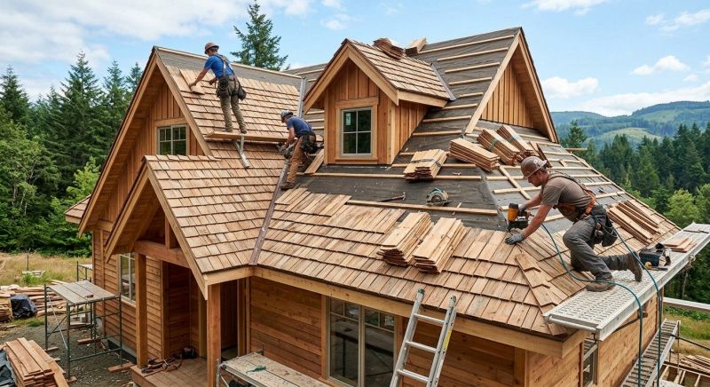 Wood Roofing Installation in Carroll County, NH