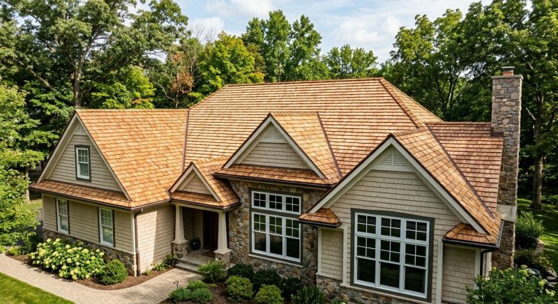Wood Roofing Installation in East Wakefield, NH