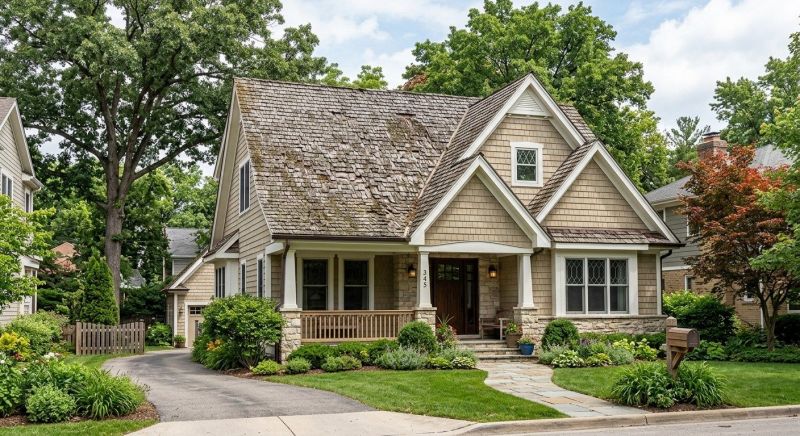 Wood Shake Roof Replacement in Tamworth, NH